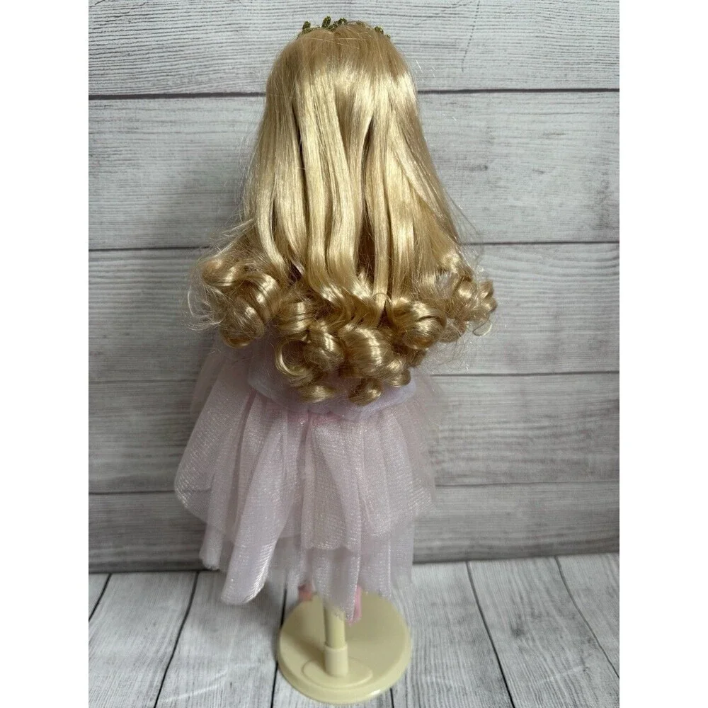 16” Porcelain Doll Ballerina Doll With Stand  NWOB
